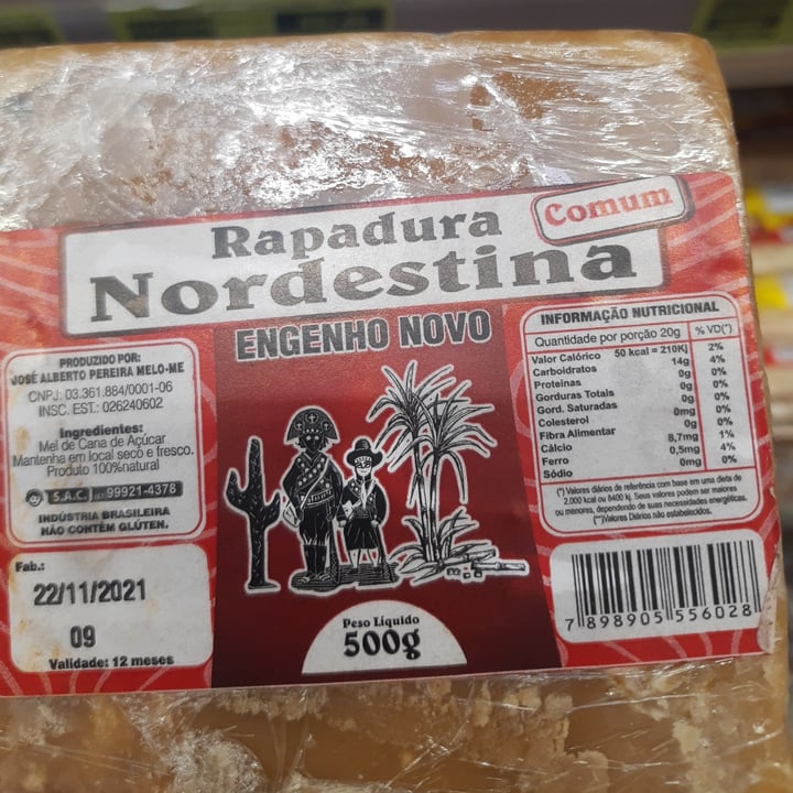 review photo of engenho novo Rapadura shared by @kamilladias on 03 May 2022 - review