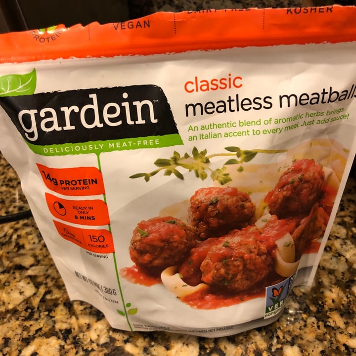 review photo of Gardein Classic Meatless Meatballs shared by @anieves on 29 May 2020 - review
