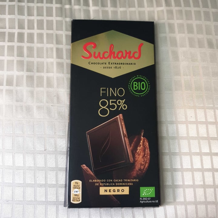 photo of Suchard Chocolate 85% bio shared by @sanmm on  23 Mar 2021 - review