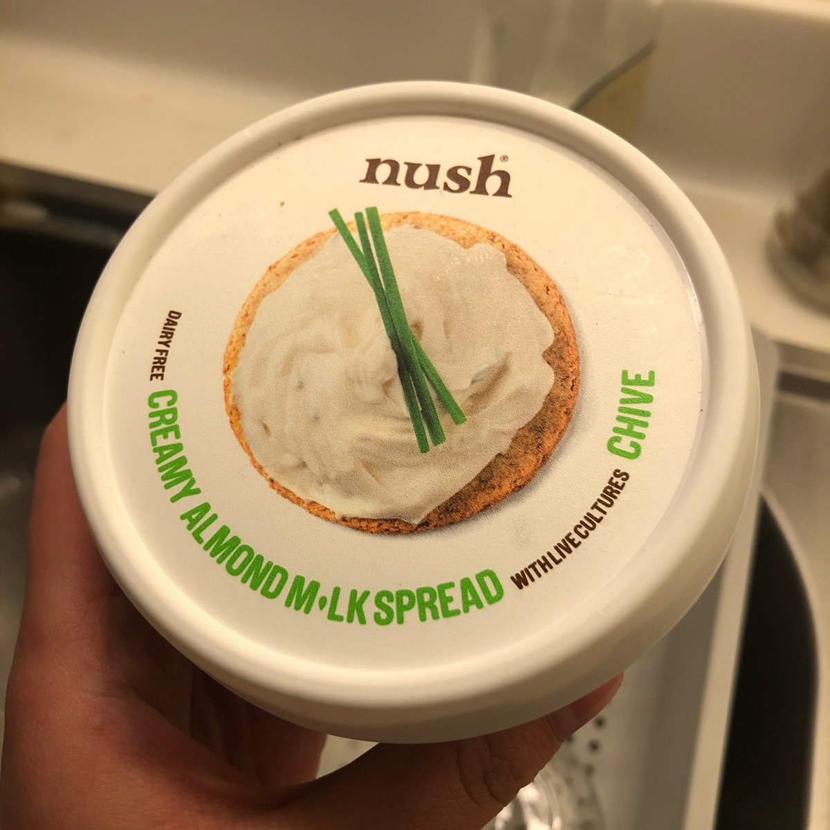 Nush Almond Milk Cheese Chive Reviews abillion