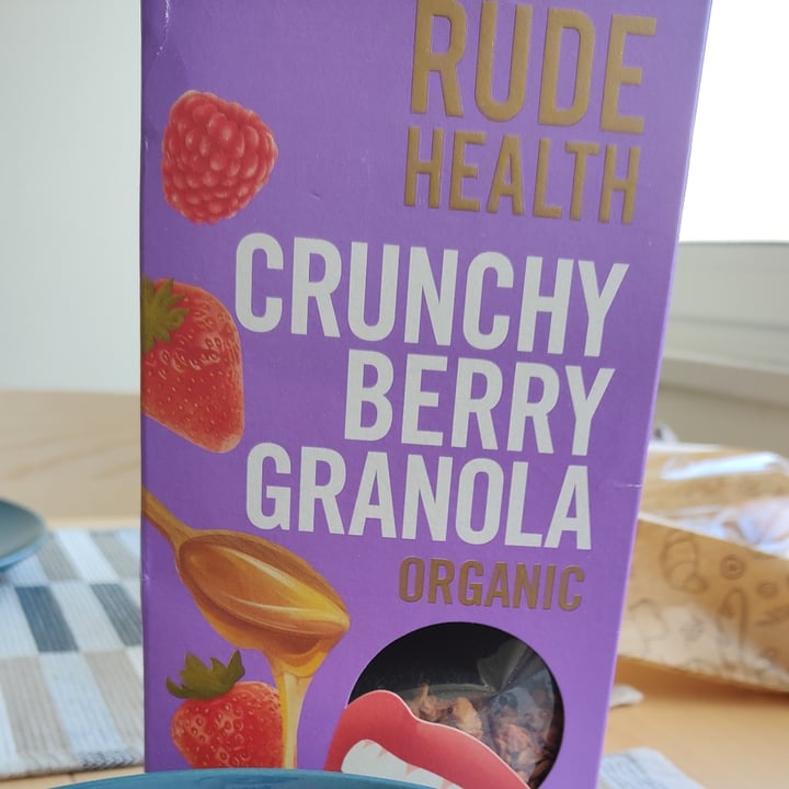 review photo of Rude health Crunchy Berry Granola shared by @giovannacaivano on 23 May 2022 - review