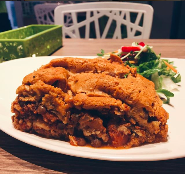 photo of Genesis Vegan Restaurant Lasagne shared by @consciouscookieee on  15 Apr 2018 - review
