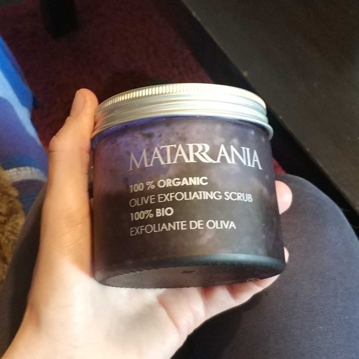 photo of Matarrania Olive Exfoliating Scrub 100% Organic shared by @almagu on  28 Mar 2022 - review