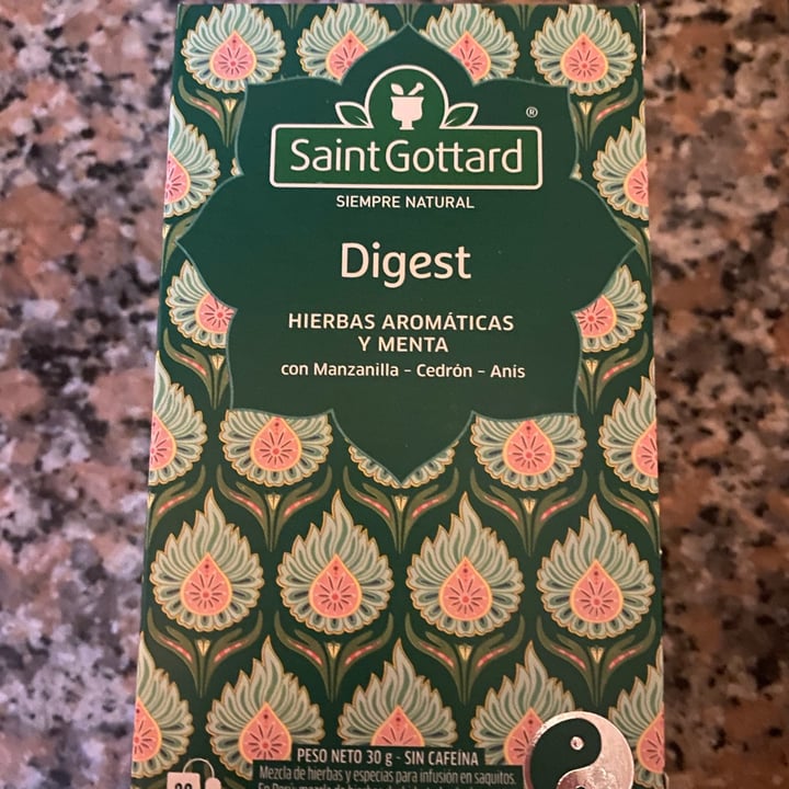photo of Saint gottard Digest hierbas aromaticas y menta shared by @aloha88 on  20 Jul 2021 - review