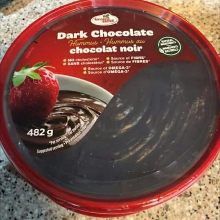 review photo of Fontaine Santé Dark Chocolate Hummus shared by @emmabrownsyp on 11 Feb 2021 - review