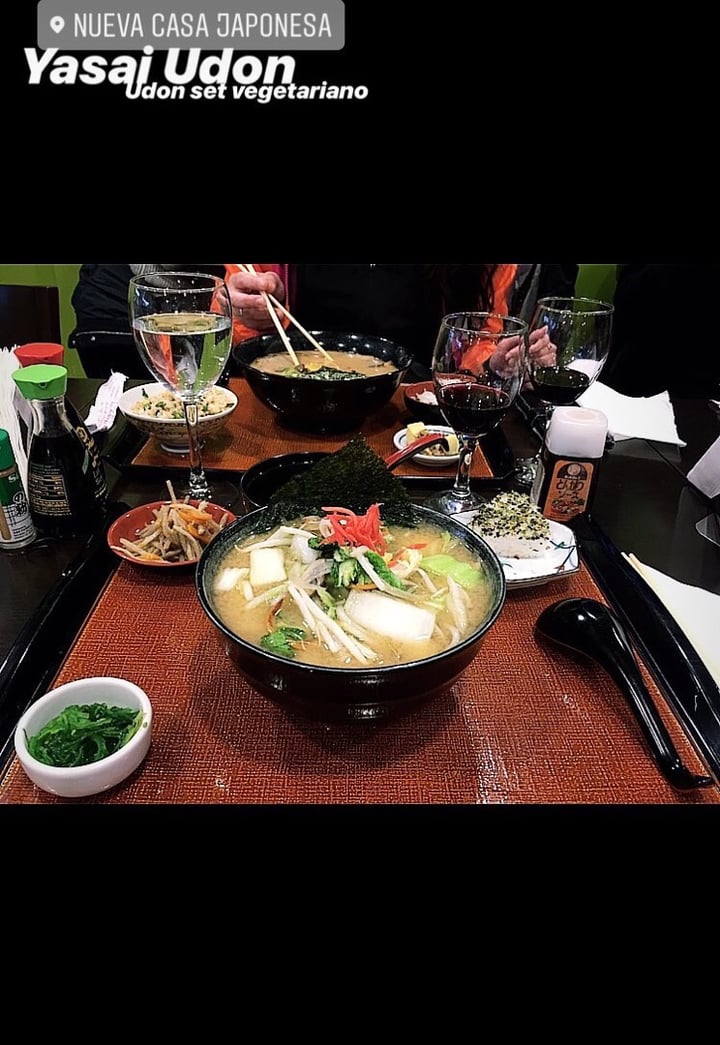 photo of Nueva Casa Japonesa Udon Set Vegan shared by @gonzalohigajo on  12 Oct 2019 - review