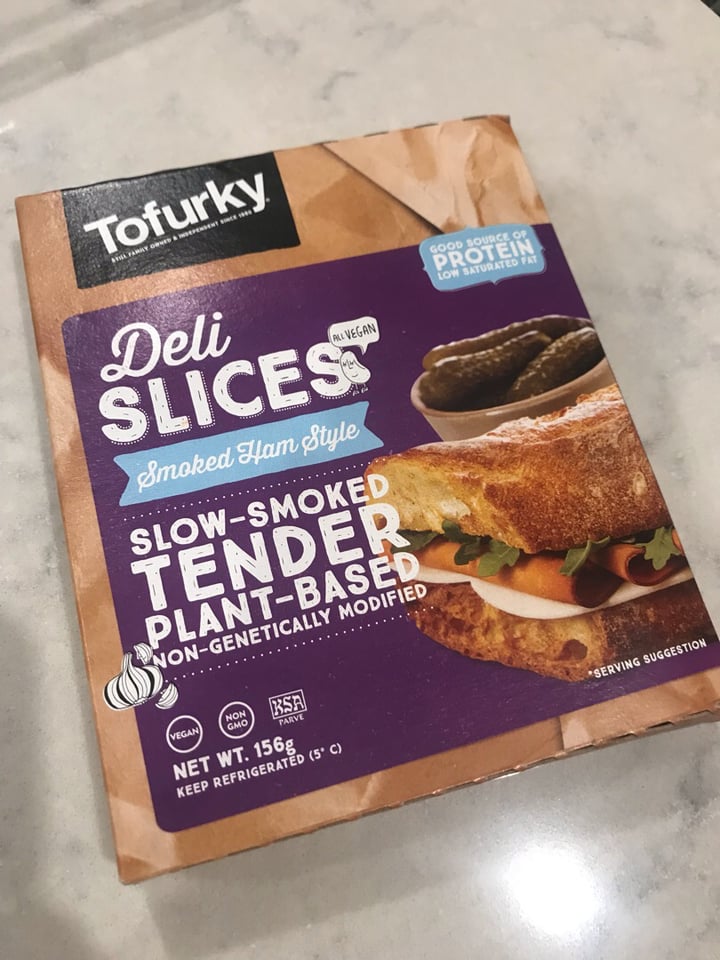 photo of Tofurky Plant Based Deli Slices Oven Roasted shared by @veganxoxo on  19 Aug 2019 - review