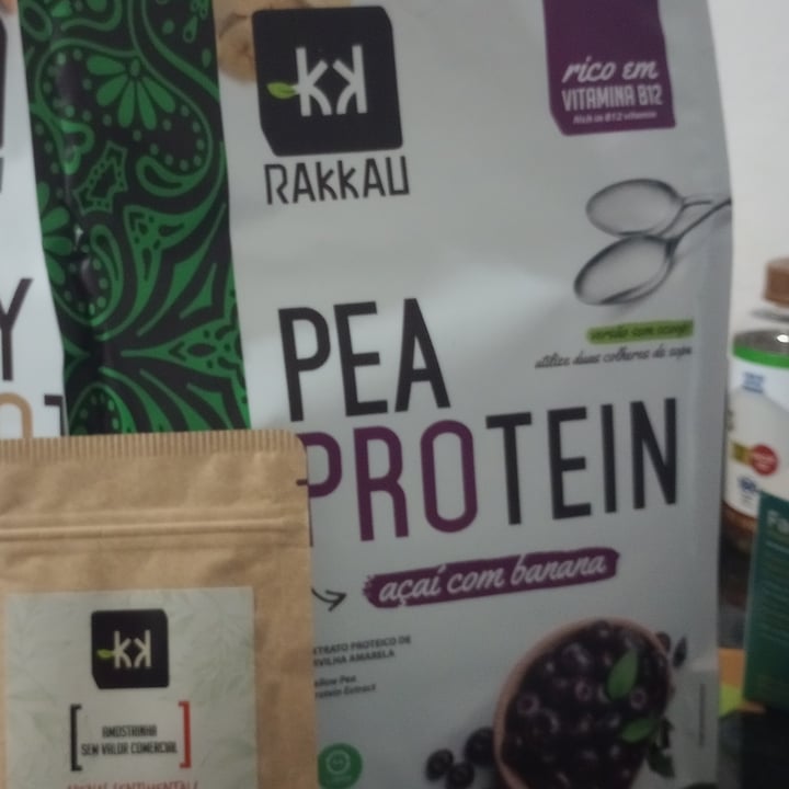 photo of Rakkau Pea Protein Açaí com banana shared by @sheilinha on  14 Jul 2022 - review