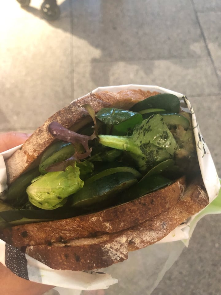 photo of Marché Mövenpick 313@Somerset Vegan Sandwich shared by @delphinesupanya on  12 Aug 2019 - review