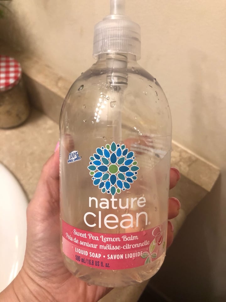 photo of Nature Clean Sweet Pea Lemon Balm Liquid Soap shared by @camyot on  16 Aug 2019 - review