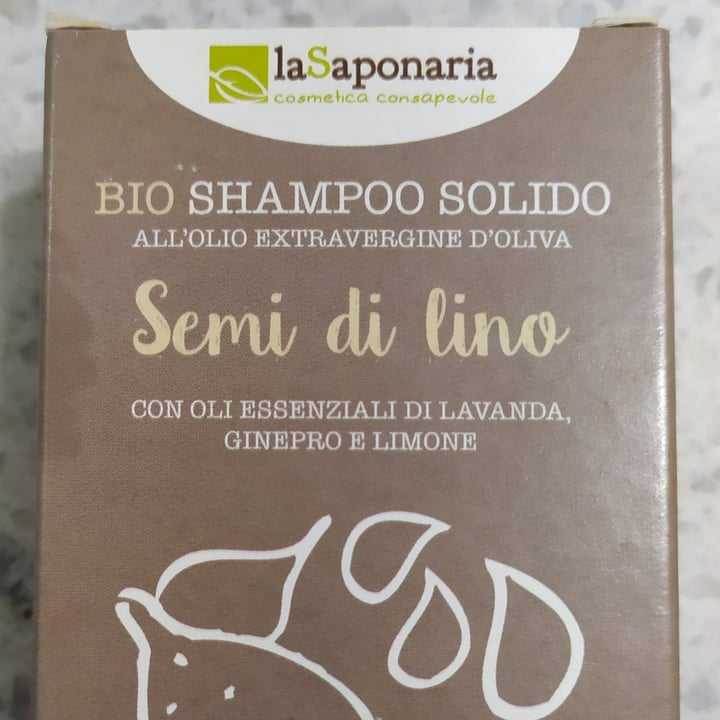 photo of La Saponaria Doccia shampoo solido ai Semi di lino shared by @4dicembre1993 on  25 Nov 2021 - review