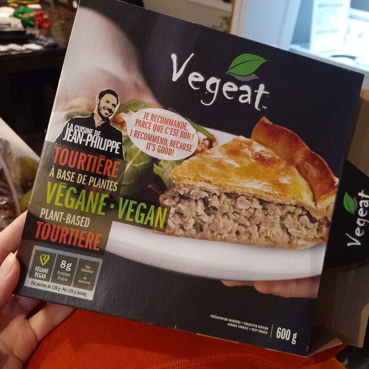photo of Vegeat Tourtière shared by @veganthermos on  25 Dec 2020 - review