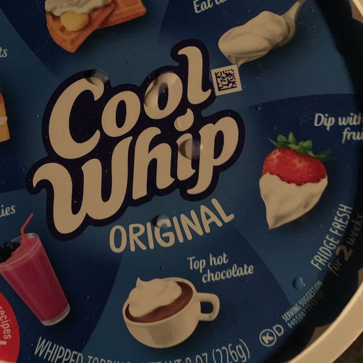 photo of Kraft Cool Whip shared by @ryanwoodhead01 on  02 Jan 2022 - review