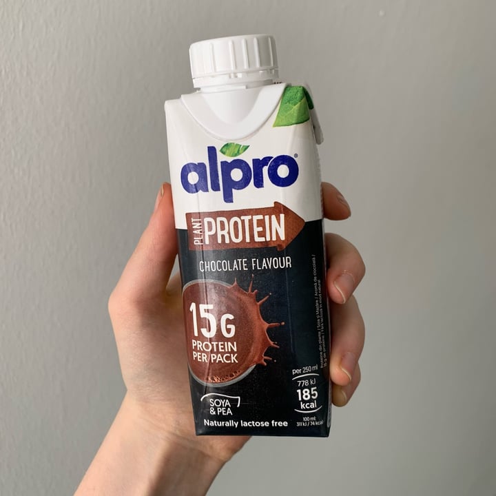 photo of Alpro Alpro Plant Protein Chocolate Flavour shared by @yolkyb on  20 Mar 2022 - review
