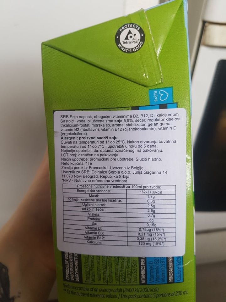 photo of Delhaize Soy Milk shared by @kypjak on  26 May 2019 - review