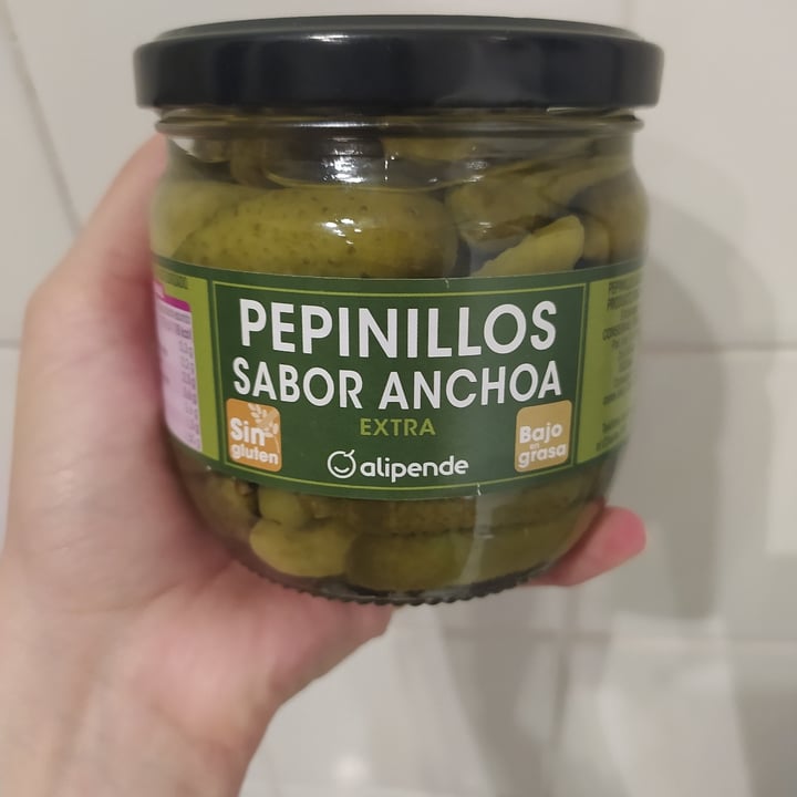 photo of Alipende Pepinillos sabor anchoa shared by @jessanchez on  10 Sep 2021 - review
