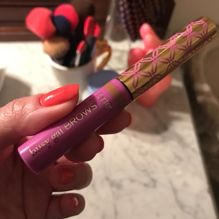 photo of Tarte Cosmetics Busy Gal Brows Tinted Brow Gel - Taupe shared by @racheljanehall on  29 Apr 2020 - review