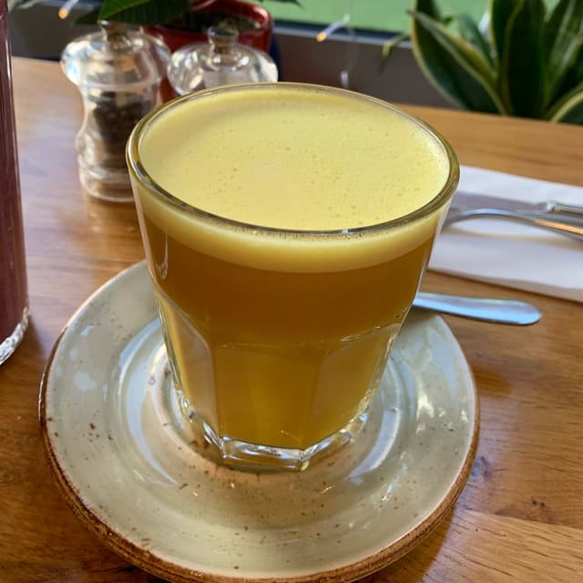 Foto do prato “Liquid Gold”