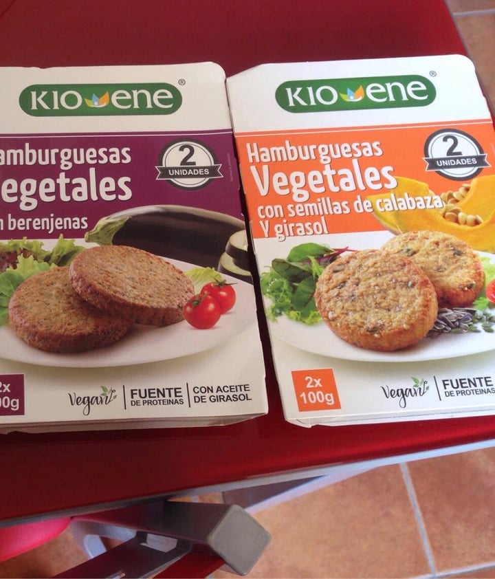 photo of Kioene Hamburguesa Vegetal con Semillas de Calabaza y Girasol shared by @nievess on  14 Jul 2020 - review