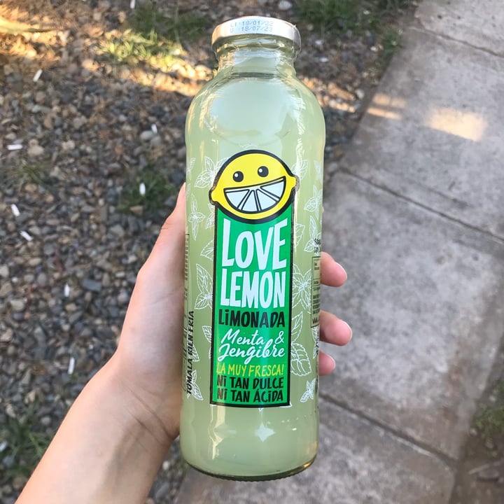 photo of Love Lemon Limonada menta jengibre shared by @connni on  05 Apr 2022 - review