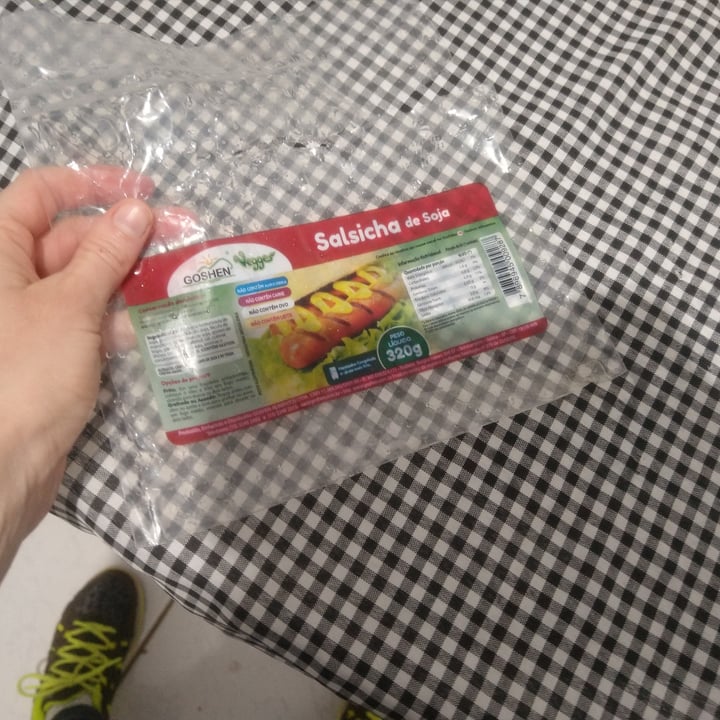 review photo of Goshen Vegges Salsicha De Soja shared by @camilahipolito on 18 Aug 2022 - review
