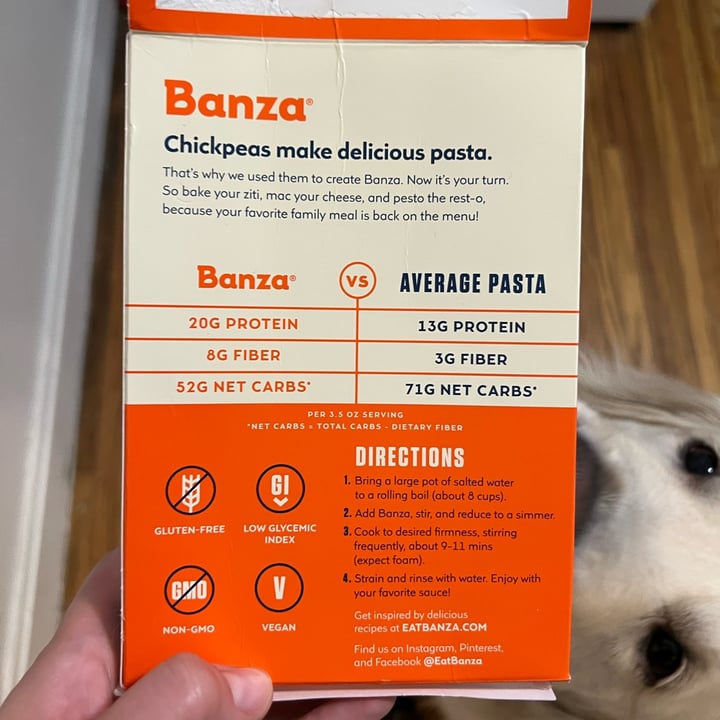 review photo of Banza Banza Shells Made from Chickpeas shared by @gracemccarthy on 01 Aug 2022 - review