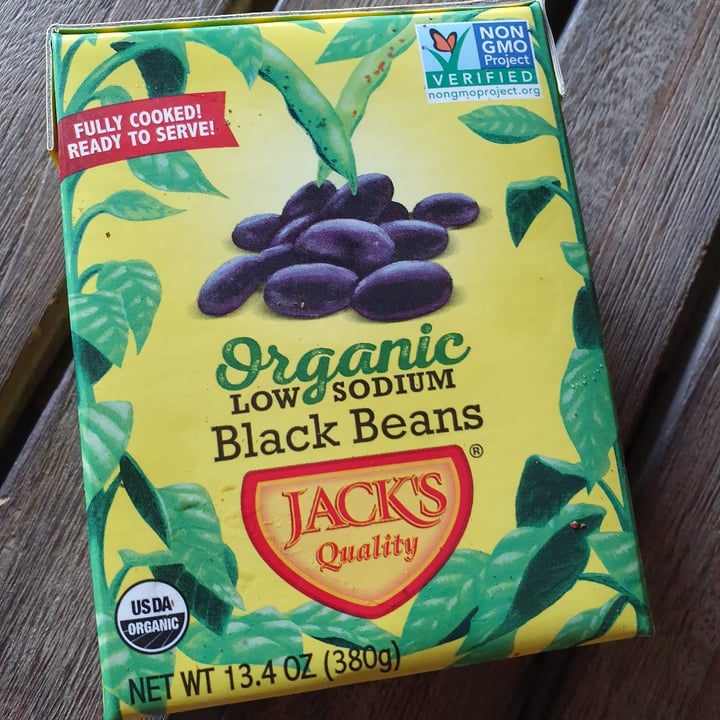 photo of Jack’s quality Organic black beans shared by @anistavrou on  14 Aug 2020 - review