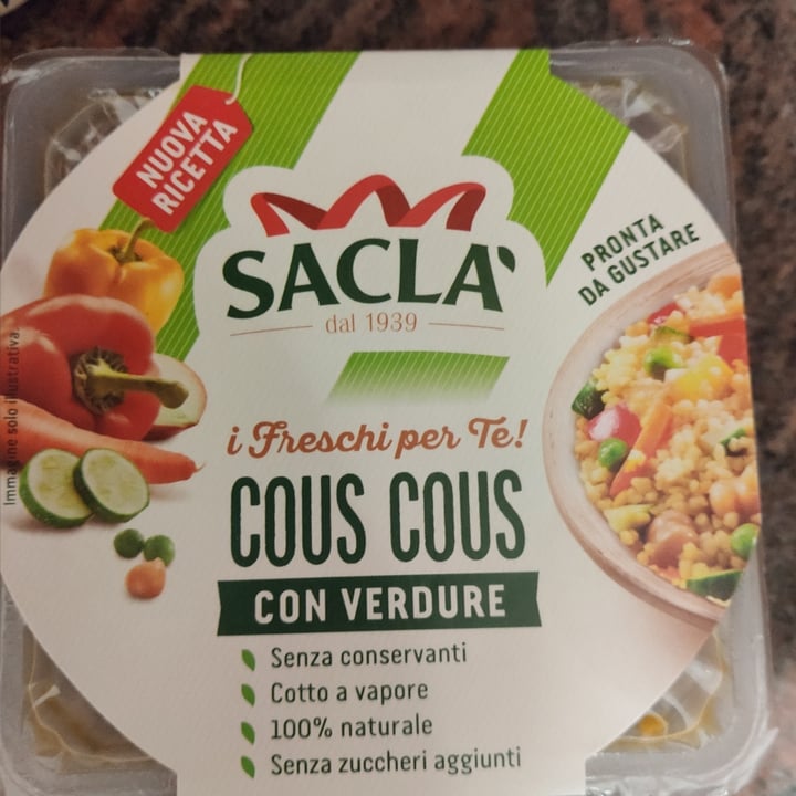 review photo of Sacla Cous cous con verdure shared by @fedechicca on 26 Dec 2021 - review