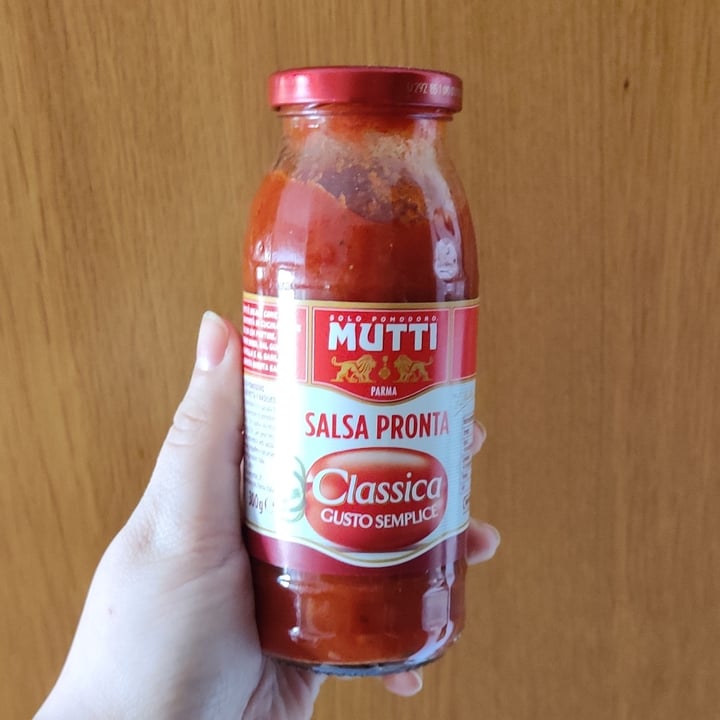 photo of Mutti Salsa Pronta Classica shared by @serenasofia on  27 Jan 2022 - review