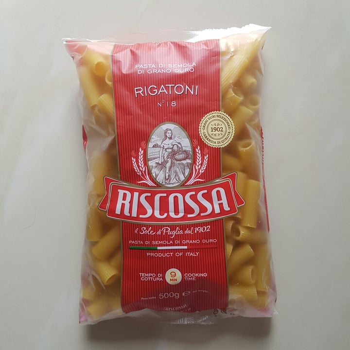 photo of Riscossa Rigatoni shared by @greenbeang on  04 Jun 2021 - review