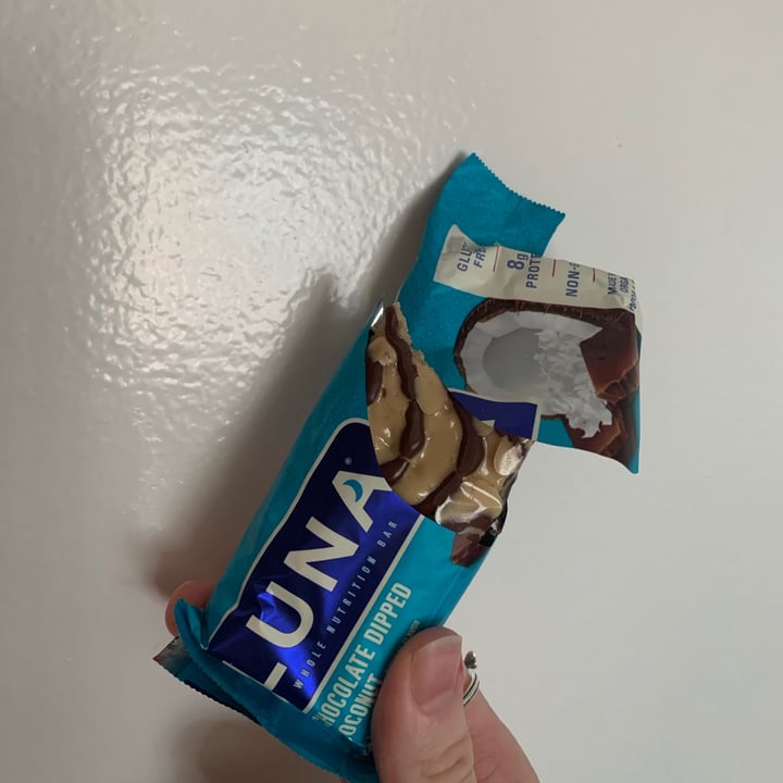 photo of LUNA Chocolate Dipped Coconut Bar shared by @madib on  16 Sep 2021 - review