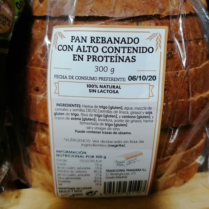 photo of Consum Pan Alto En Proteínas shared by @masutil87 on  15 Oct 2020 - review