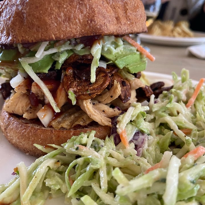 review photo of Sage Against the Machine Food Truck BBQ “chicken” Sandwich With Slaw shared by @madds on 05 Apr 2021 - review