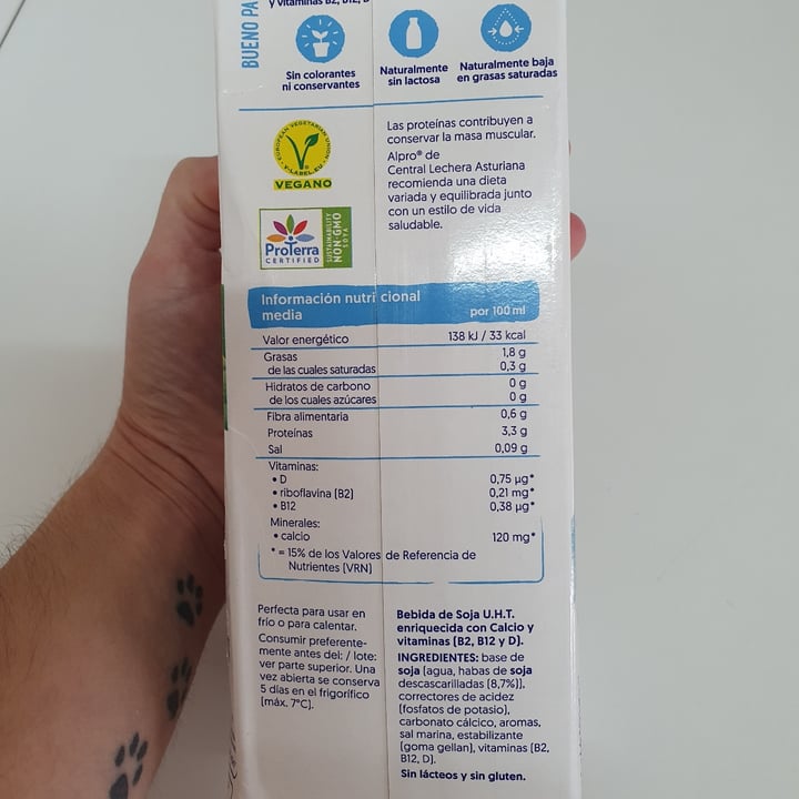 review photo of Alpro Leche de Soja sin Azúcar shared by @maitanesb on 02 Oct 2020 - review
