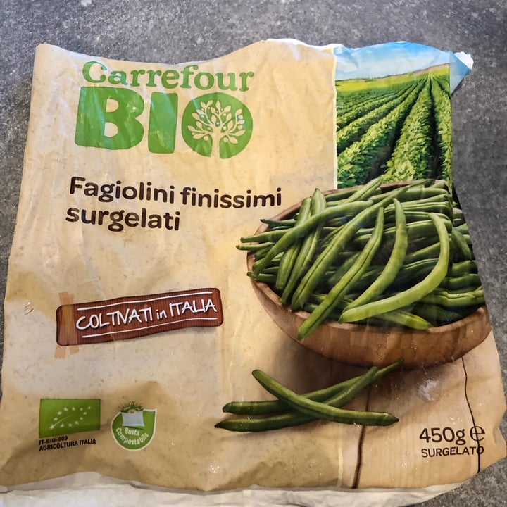 photo of Carrefour Bio Fagiolini Finissimi surgelati shared by @giusimorra on  30 Apr 2022 - review