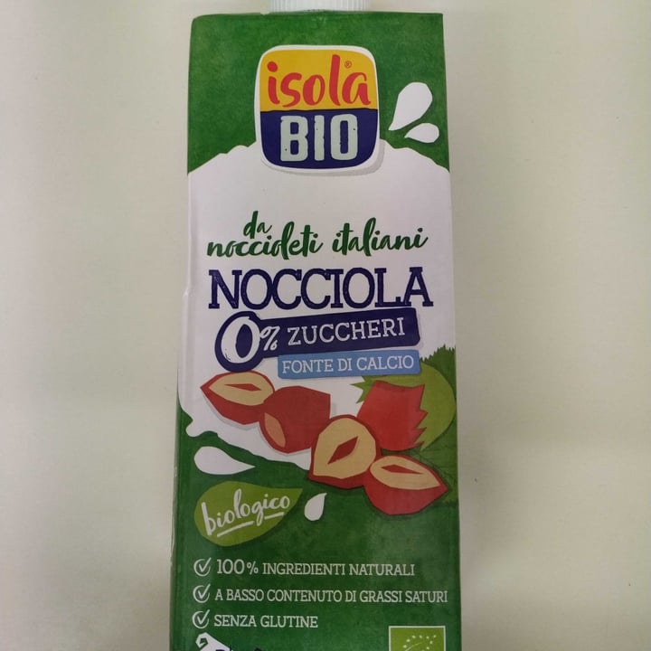 photo of Isolabio Latte Alla Nocciola Biologico shared by @poldo1 on  01 Jul 2021 - review
