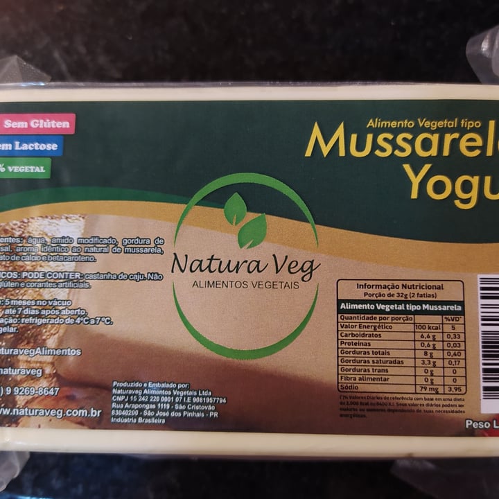 review photo of Natura Veg Alimento vegetal tipo Mussarela shared by @elianasanches on 07 May 2022 - review