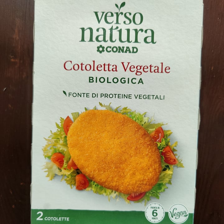 photo of Verso Natura Conad Veg Cotoletta Vegetale Biologica shared by @sam81 on  14 Jul 2022 - review