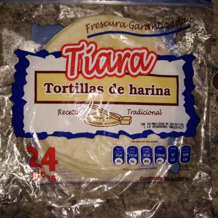 photo of Tíara Tortillas De Harina shared by @cassandra55 on  25 May 2020 - review