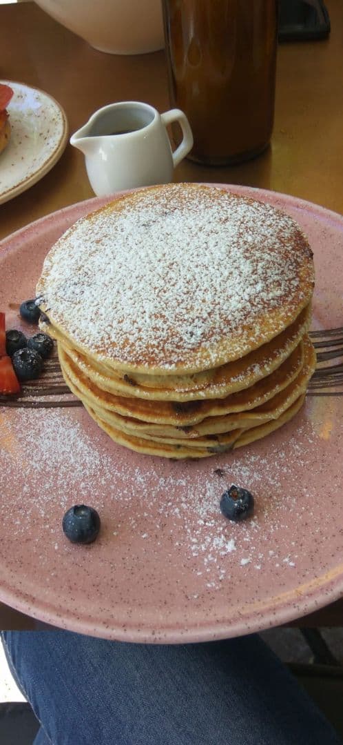 Foto do prato “American Pancakes”