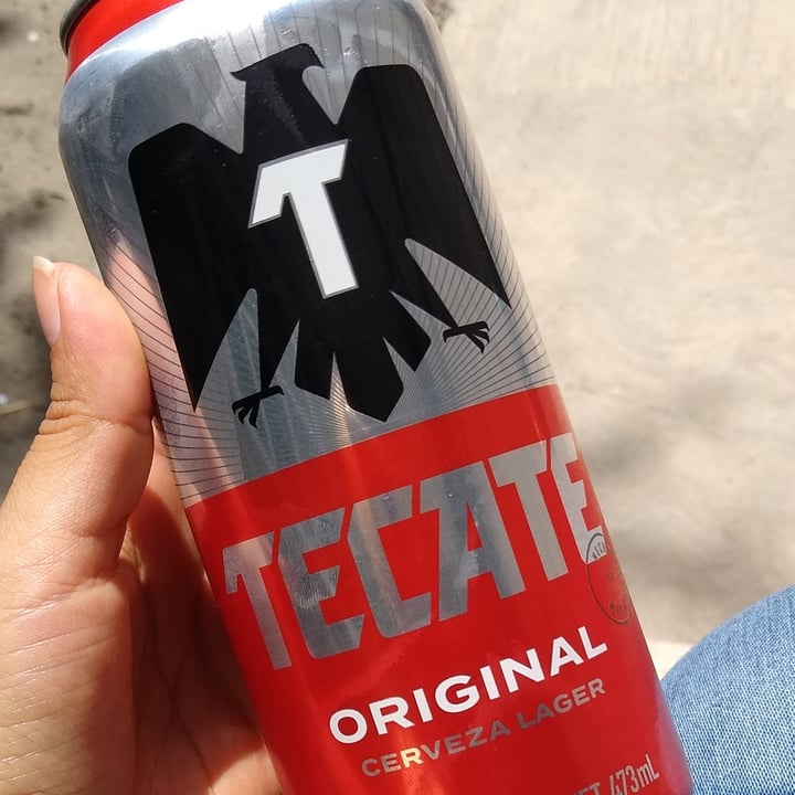 photo of Tecate Original shared by @fergievegan on  27 Jun 2022 - review