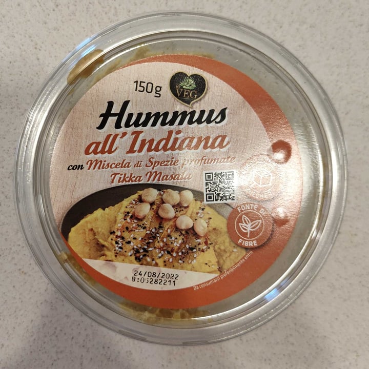 review photo of ioVEG hummus all'indiana shared by @elena93 on 22 Aug 2022 - review