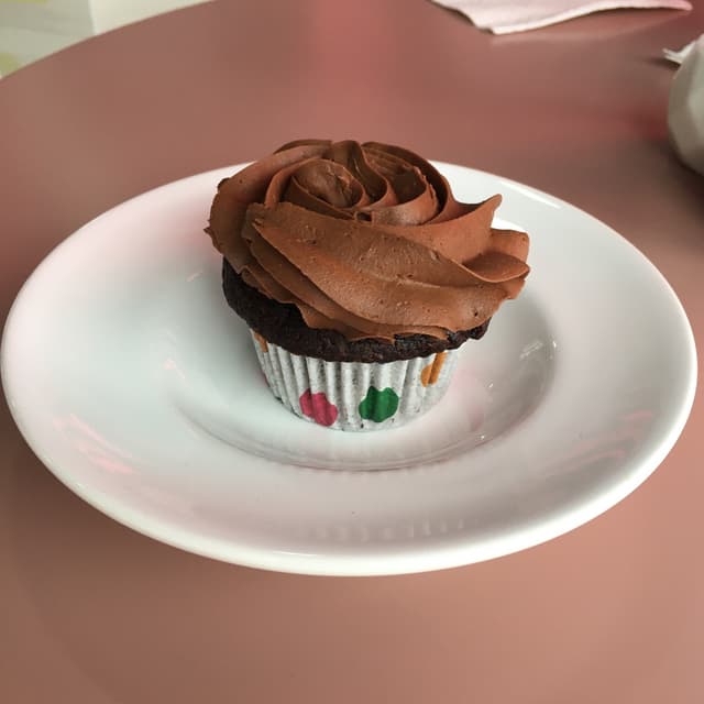 Foto do prato “Cupcake de chocolate”