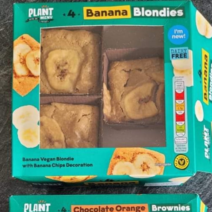 photo of Plant Menu 4 Banana Blondies shared by @lucideej on  19 May 2022 - review