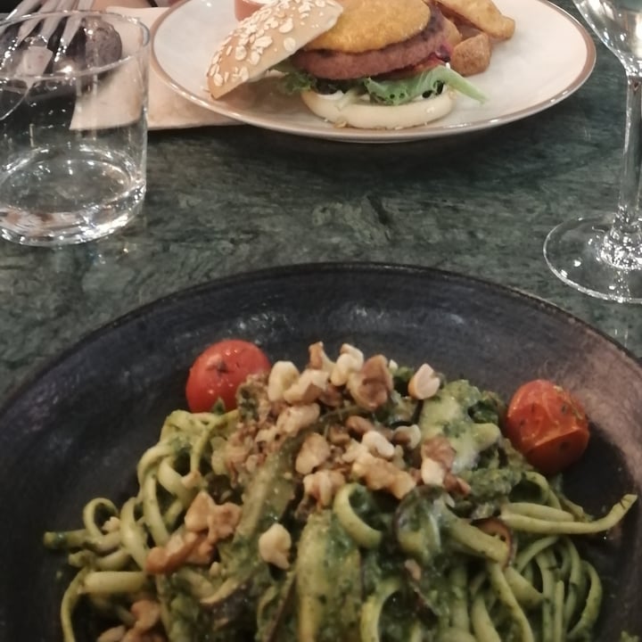 photo of The Green Affair Pasta with pesto shared by @luisabys on  29 Oct 2020 - review