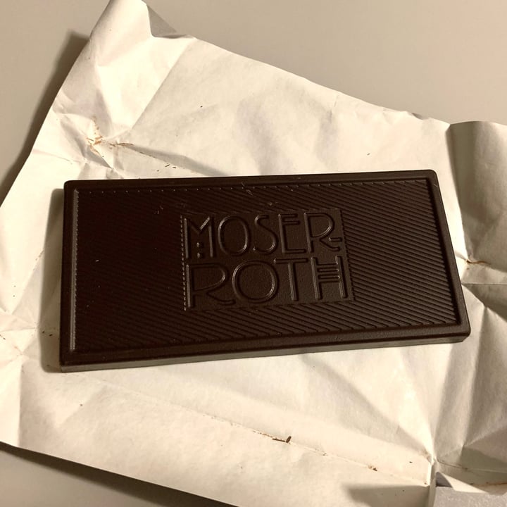photo of Moser Roth 70% Dark Chocolate Bar shared by @vegpledge on  20 Oct 2021 - review
