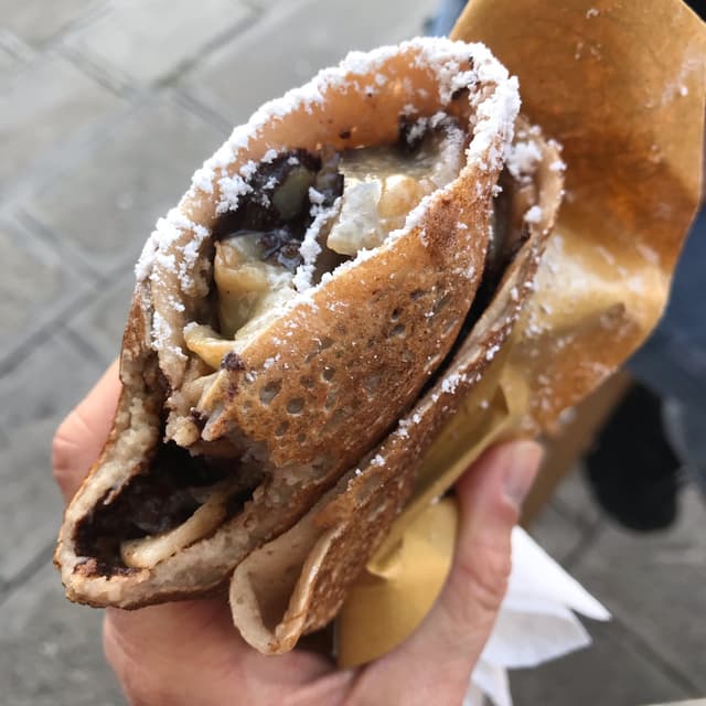 菜肴“Crepes dolce Bretagne”的照片