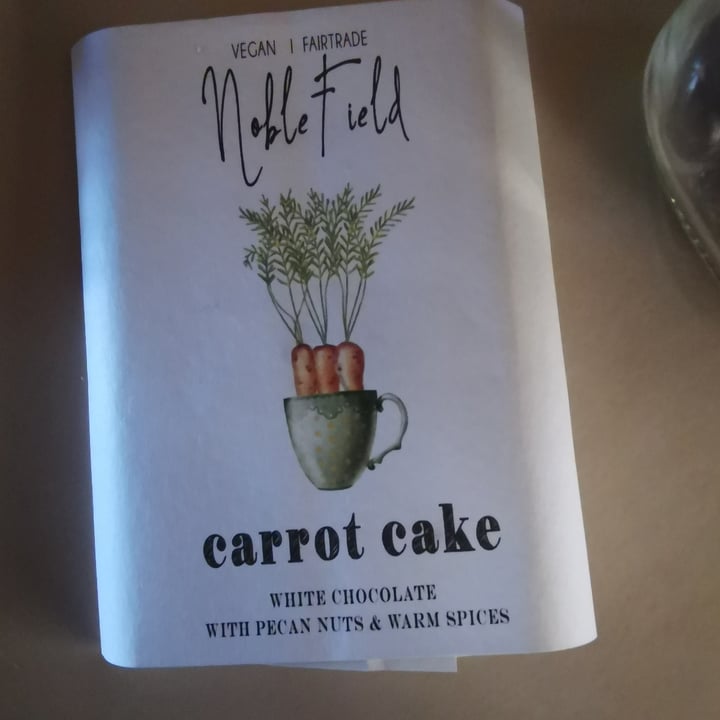 photo of Noble Field Carrot cake chocolate shared by @dahlenehanslo1709 on  12 Dec 2020 - review