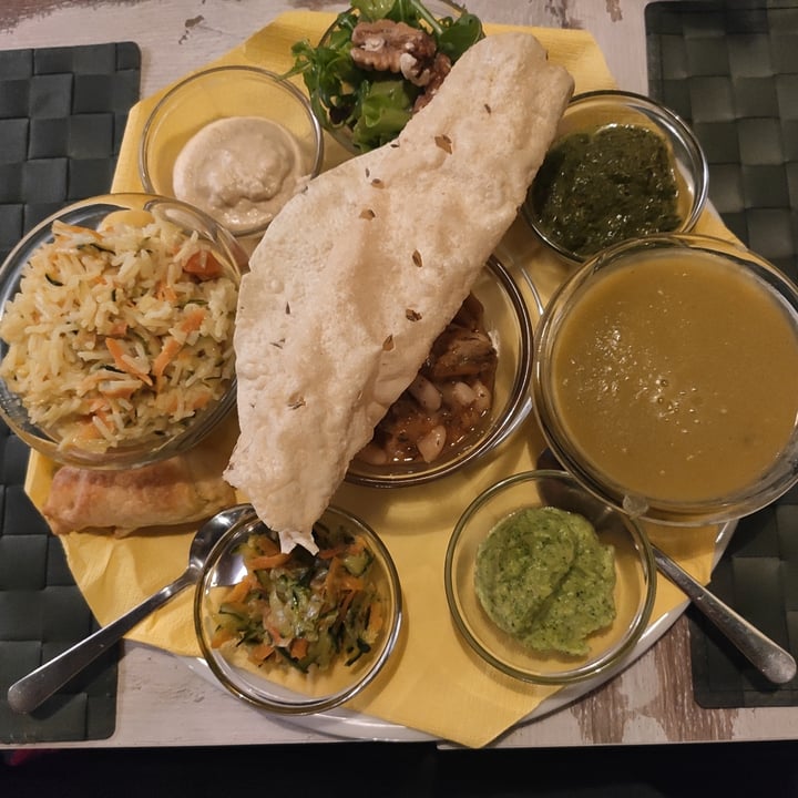 review photo of Nirvana Ristorante Firenze Thali shared by @martinamai on 07 May 2022 - review