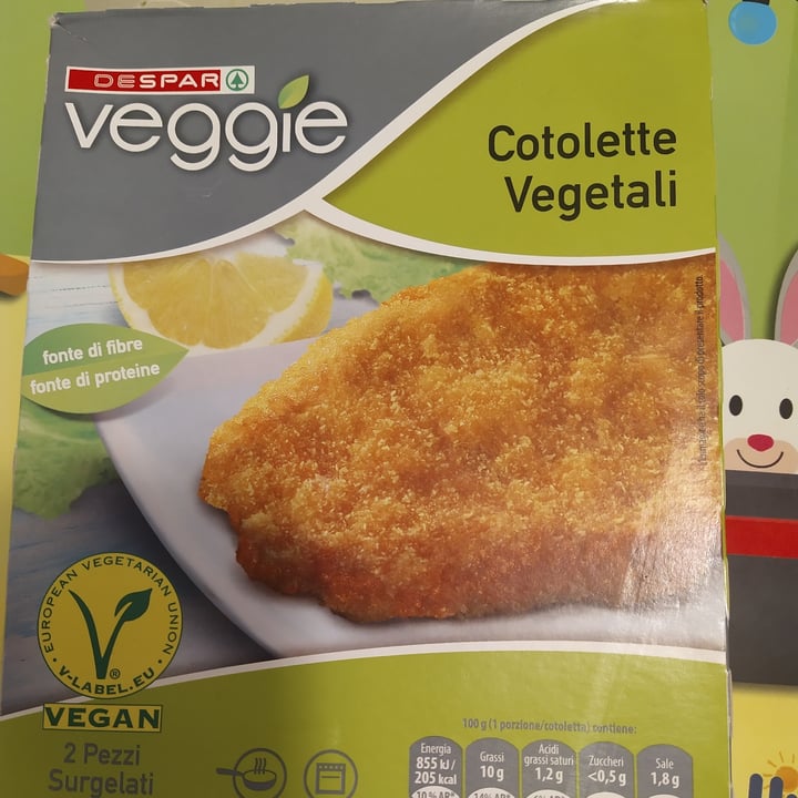 photo of Despar Veggie Cotolette vegetali shared by @vanessa1975 on  21 Jan 2023 - review